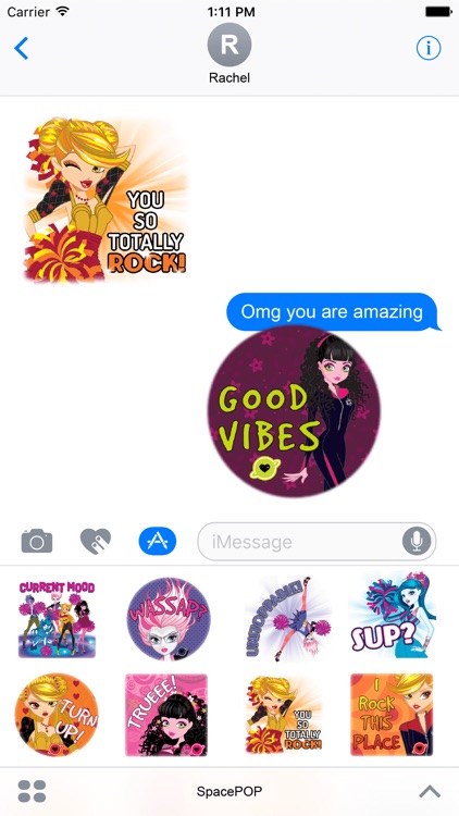 SpacePOP – Friendship Stickers