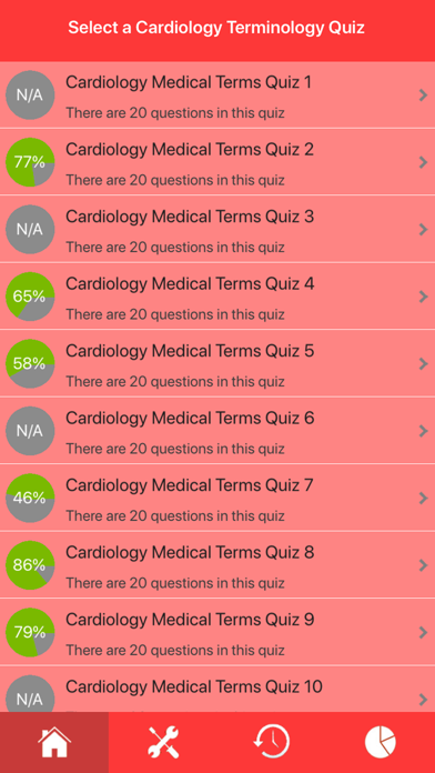 How to cancel & delete Cardiology Medical Terms Quiz from iphone & ipad 2
