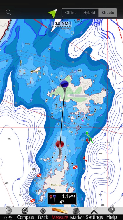 Aeolian Is. GPS Nautical Chart screenshot-3