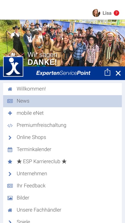 X App - Experten Service Point