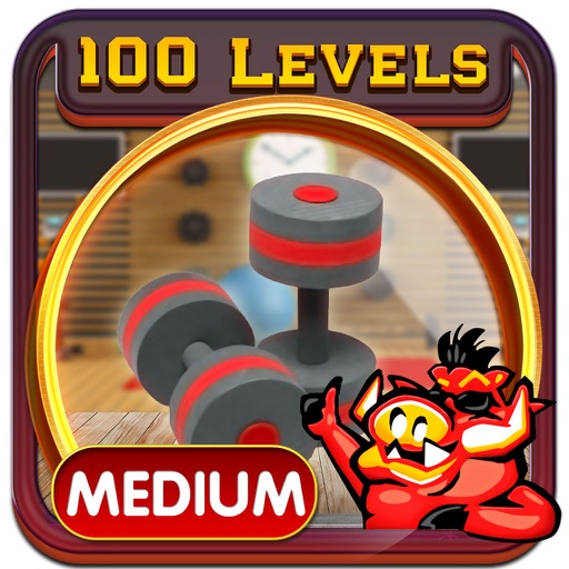 At the Gym Hidden Objects Game icon