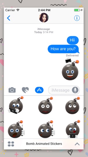 Bomb Emoji Animated Stickers(圖2)-速報App