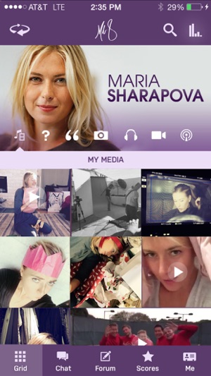 Maria Sharapova Official App