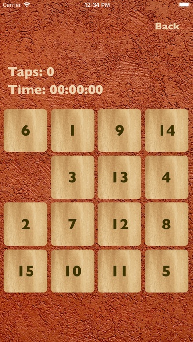 Number Fifteen Puzzle screenshot 2