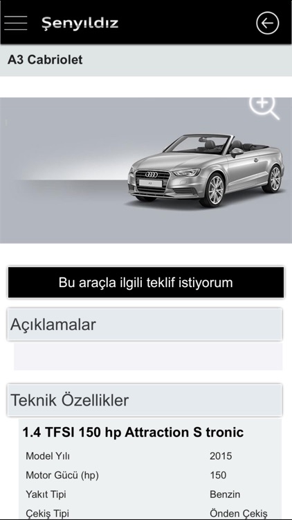 Şenyıldız Audi