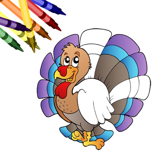 Thanksgiving Coloring Book! Icon