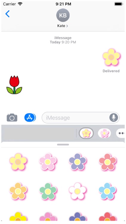 Flowers 1 Stickers