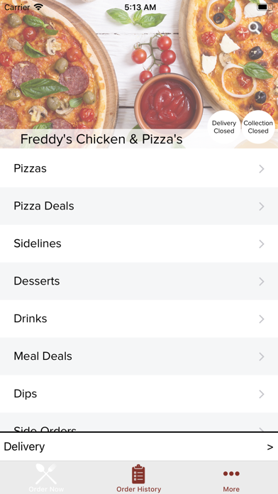 Freddys Chicken & Pizza screenshot 2
