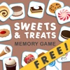 Educational Sweets and Treats Memory Game - Free