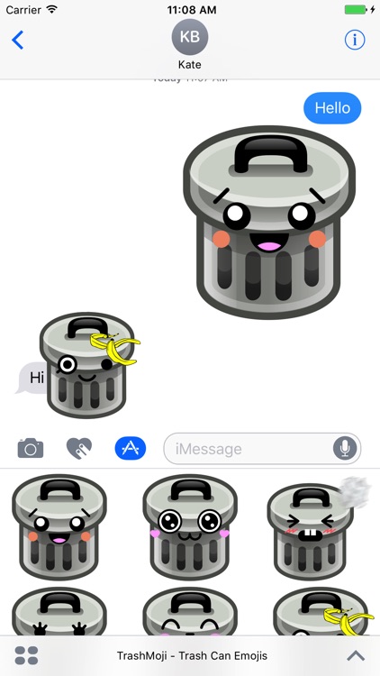 TrashMoji - Trash Can Emojis