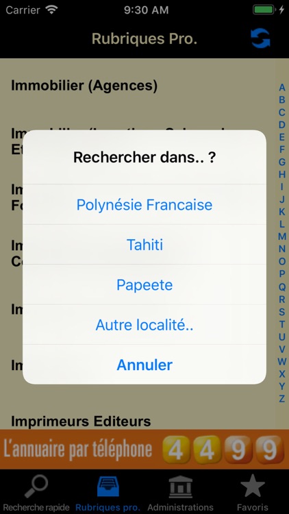 Annuaire OPT screenshot-3