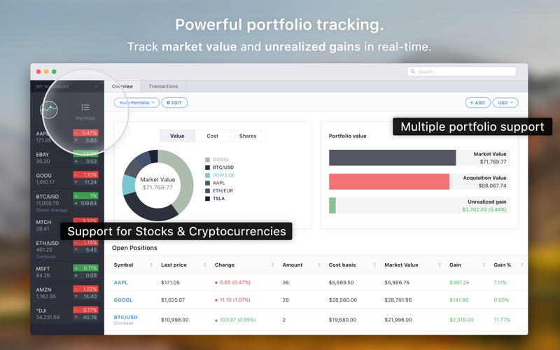 Stockfolio stocks portfolio 1 4 12 years