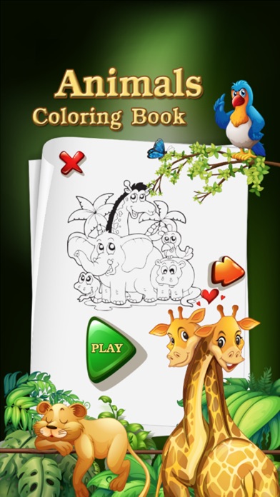 Coloring Books Animal Game screenshot 2