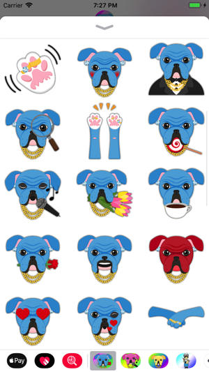 Blue Bling Hip Hop Bulldog(圖1)-速報App