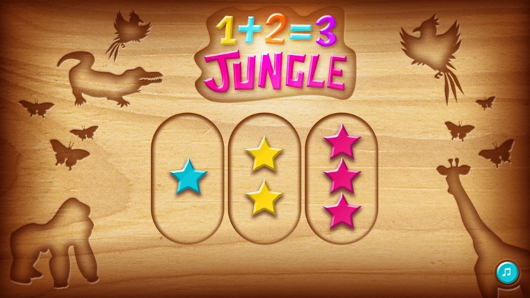 1 + 2 = 3 Jungle Puzzle screenshot-7