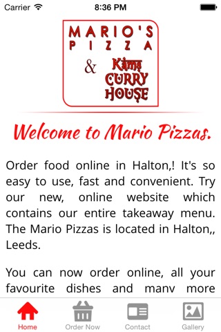 Marios Pizza and Kams Curry screenshot 2