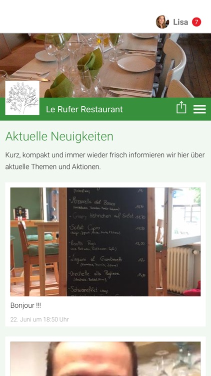 Le Rufer Restaurant