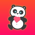 Cute Panda - Text Chat Funny Emoji Stickers Pack
