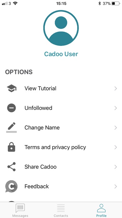 Cadoo Messenger screenshot 4