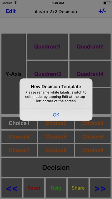 iLearn2X2 Decision screenshot 2