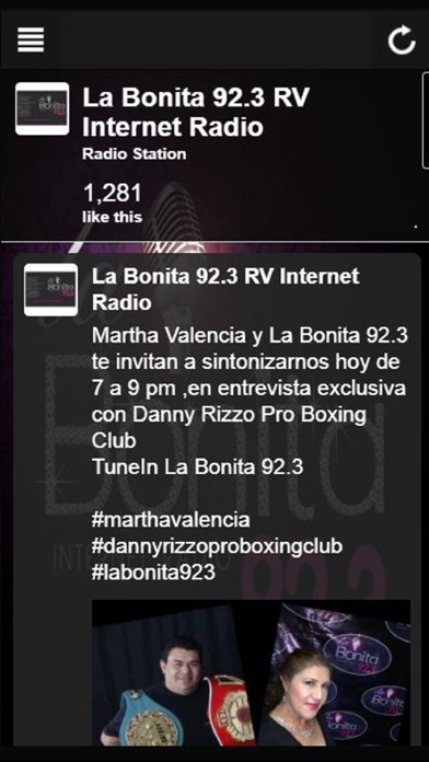 La Bonita 92.3 Rv screenshot 2