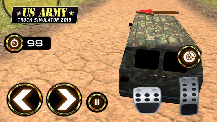 US Army Cargo Driver 3D