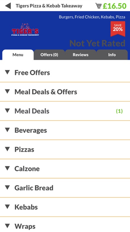 Tigers Pizza & Kebab Takeaway