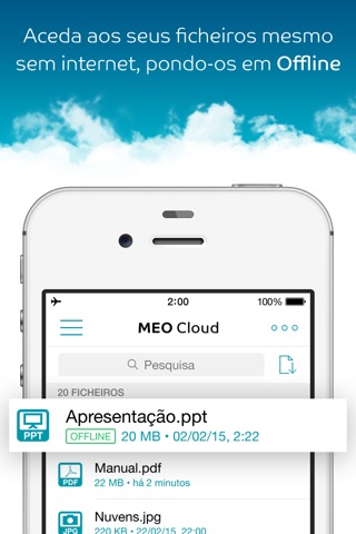 MEO Cloud screenshot 2
