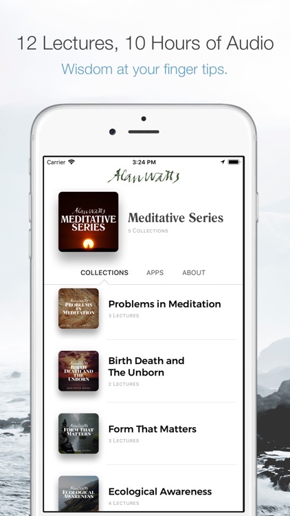 Alan Watts Meditative Series screenshot-0