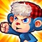 Help Koko Kornelius, a furious and brave little monkey, defend the wildlife from evil lumberjacks in this defense game