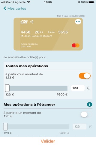 Paiement mobile CA screenshot 3