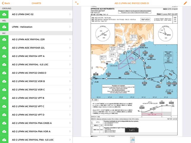 Lfmn Airport Charts