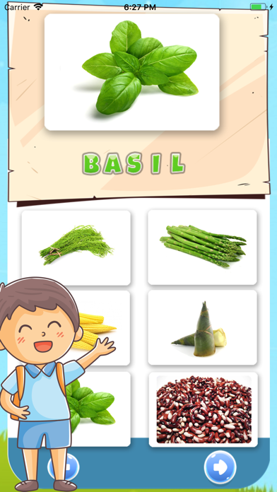 Vegetable Vocabulary English screenshot 3