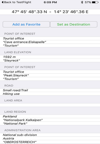 Kalkalpen National Park - GPS Map Navigator screenshot 2