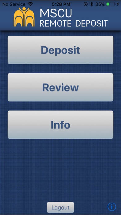 MSCU Remote Deposit screenshot 2