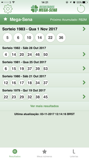 Resultados Megasena(圖1)-速報App