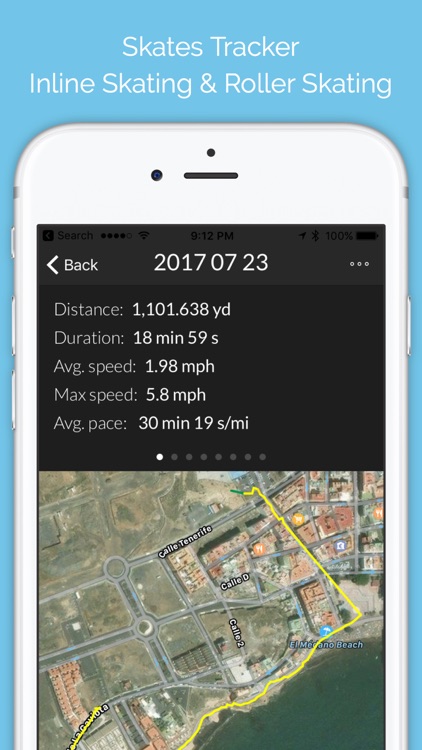 Skates Tracker (for Inline Skates, Roller Skates)