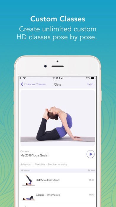 Yoga studio app subscription