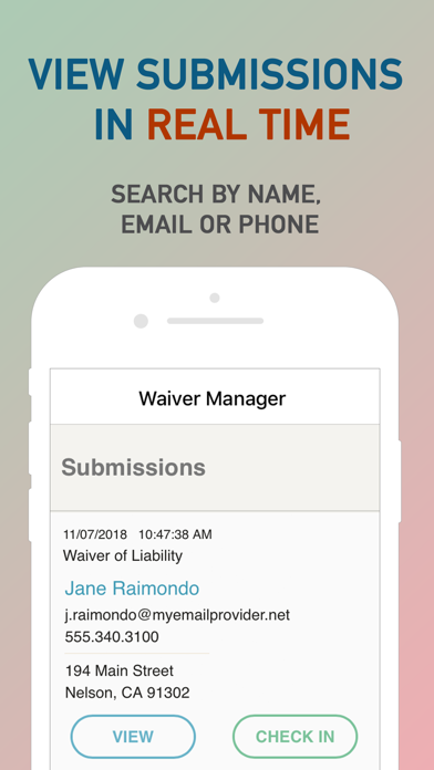 How to cancel & delete Waiver Manager Paperless Kiosk from iphone & ipad 2