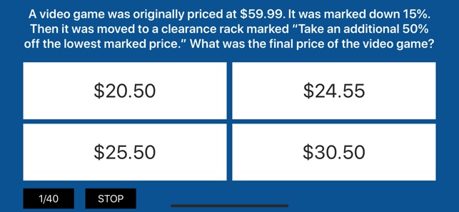 8th Grade Math Testing Prep(圖1)-速報App