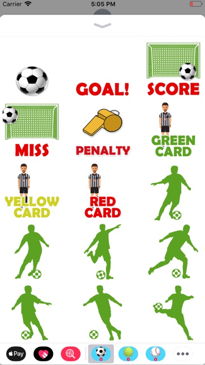 Animated Soccer Stickers