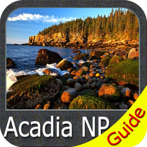 Acadia National Park GPS and outdoor map icon