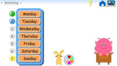 :-) The days of the Week screenshot 2