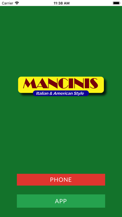 How to cancel & delete Mancinis Italian from iphone & ipad 1