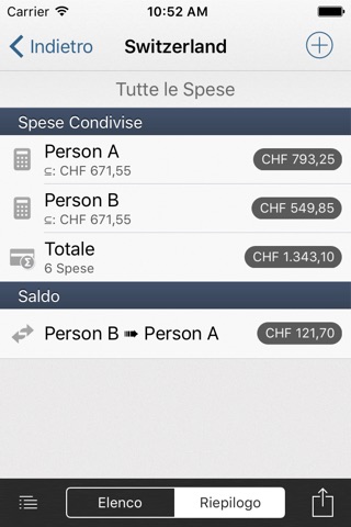 Expense Tool screenshot 2