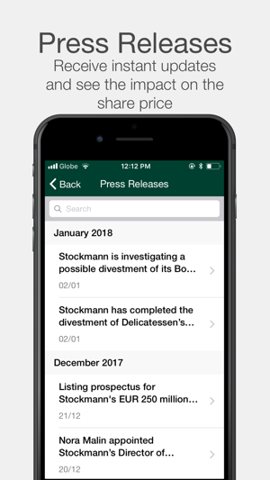 Stockmann Investor Relations(圖4)-速報App