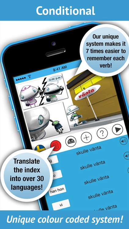 Swedish verbs Pro - LearnBots screenshot-3