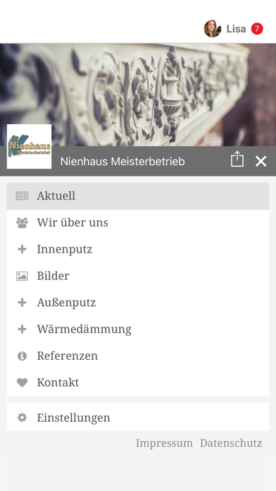 Nienhaus Meisterbetrieb screenshot 2