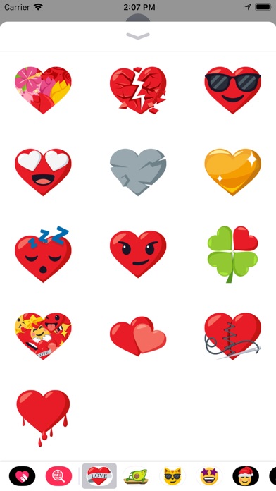 Heart Pack by EmojiOne screenshot 4