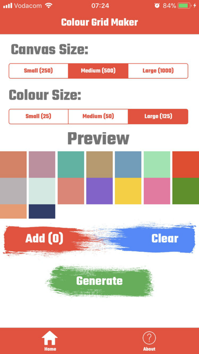 Colour Grid Maker screenshot 3